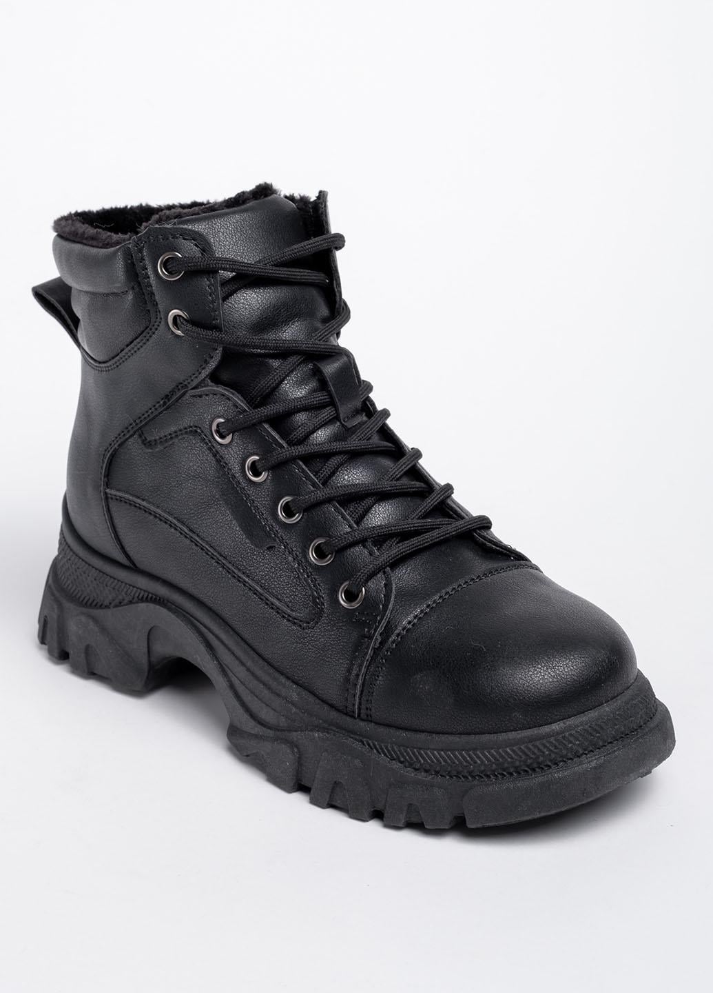 Ботинки женские р. 37 Черный (341442_37)