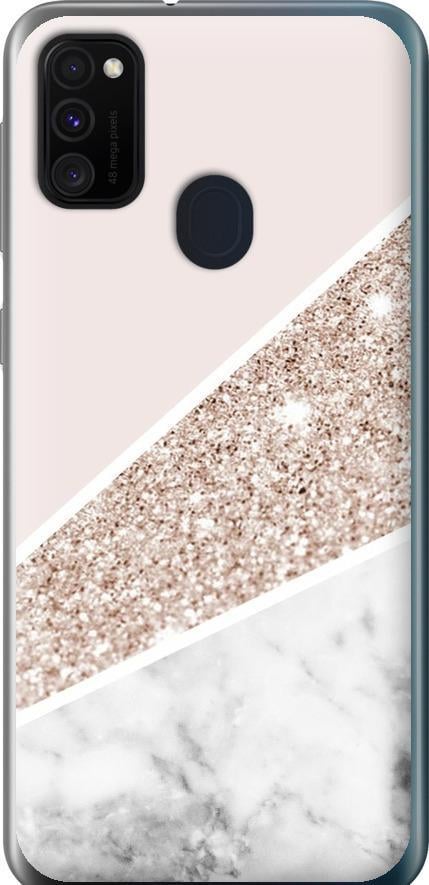 Чехол на Samsung Galaxy M30s 2019 Пастельный мрамор (4342u-1774-42517)