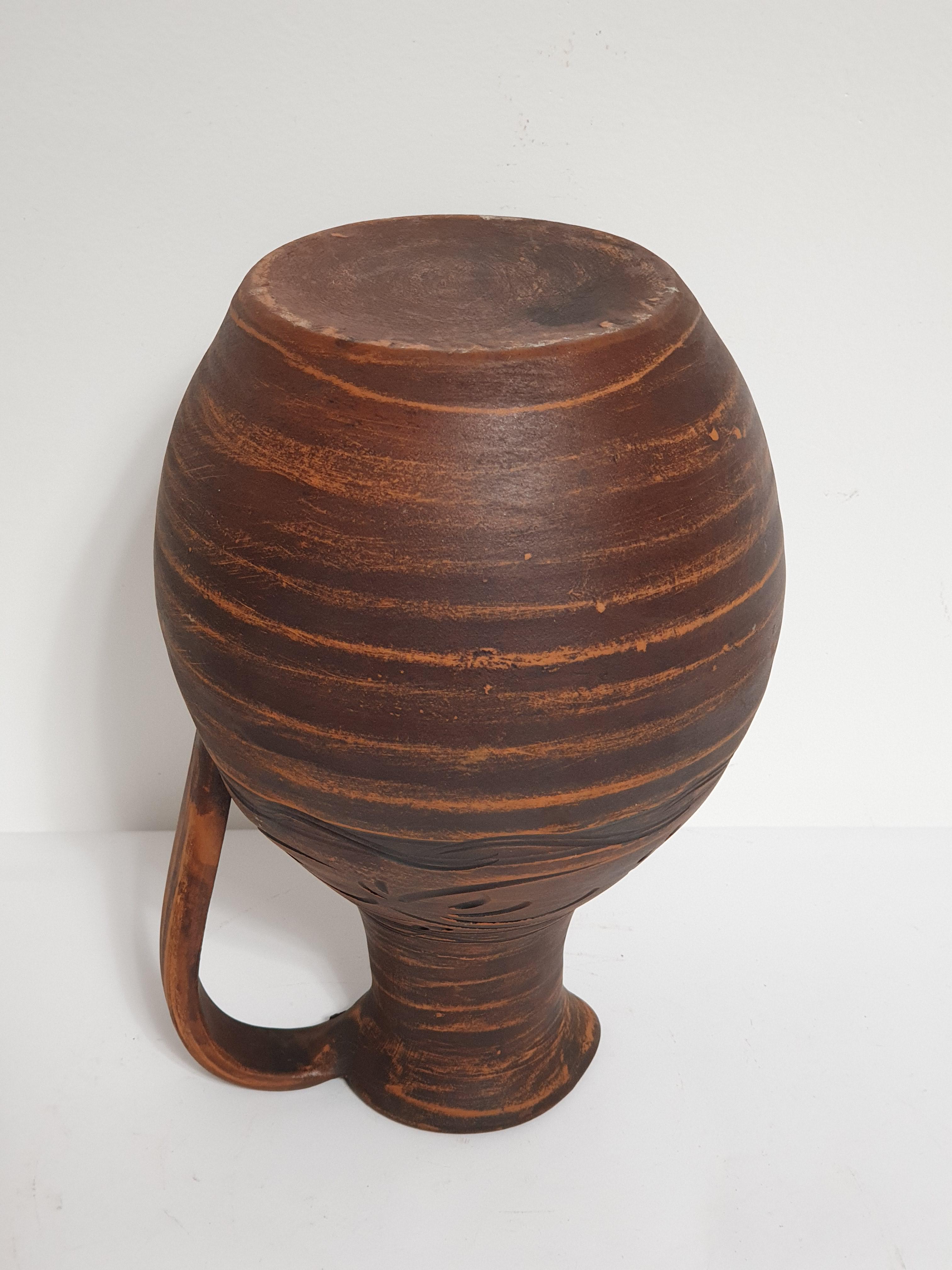 Кувшин из красной глины (3871) - фото 4 Кувшин из красной глины (3871) - фото 4