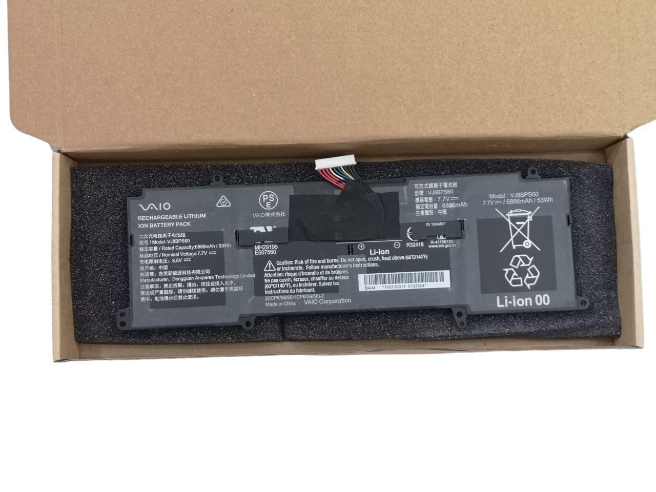 Аккумулятор для Sony VAIO SX14/SX14 2021/VJS144X0111K/VJ8BPS60 6886 mAh 53Wh (23464912)