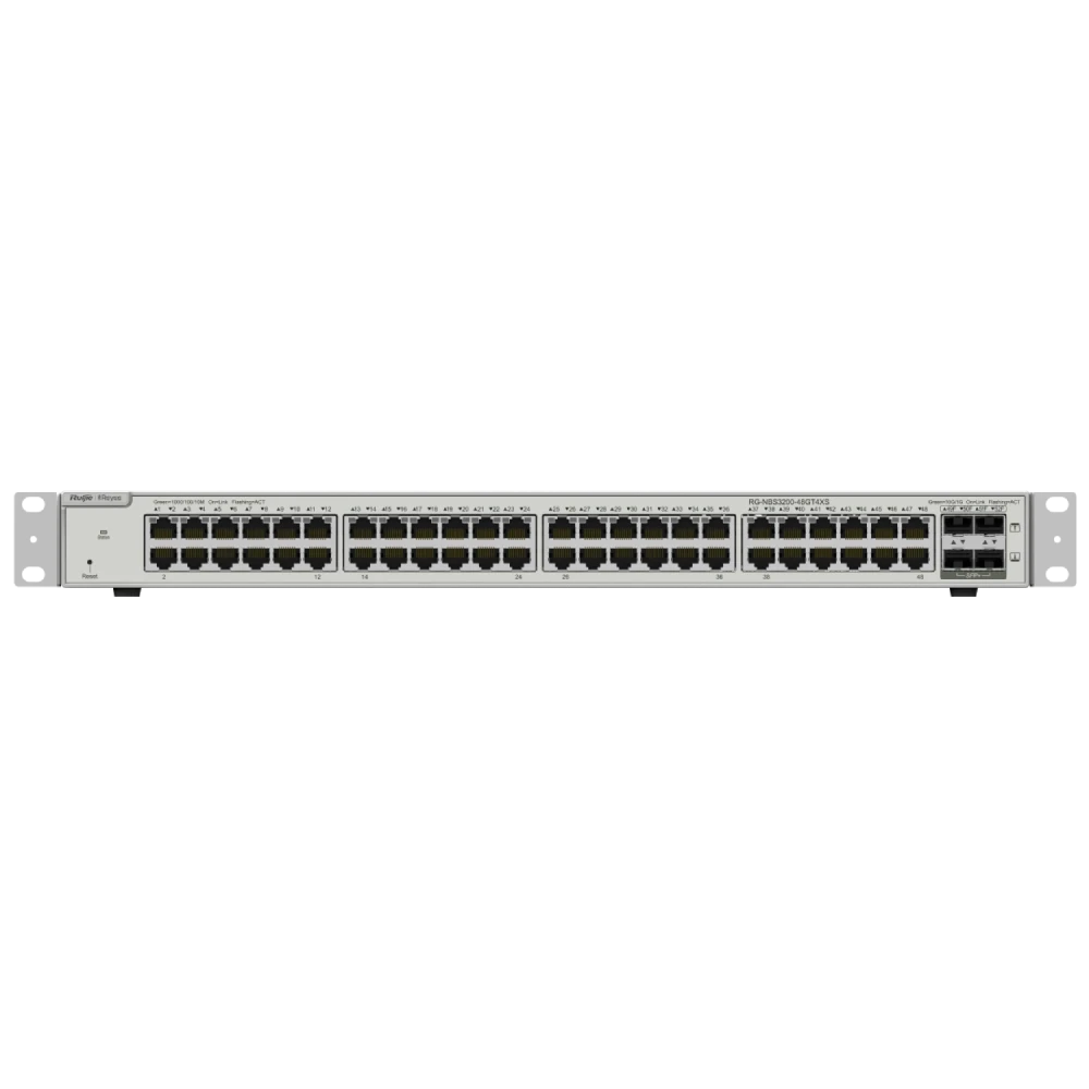 Комутатор 48 портів керований Ruijie Reyee RG-NBS3200-48GT4XS L2+ (2863456355)