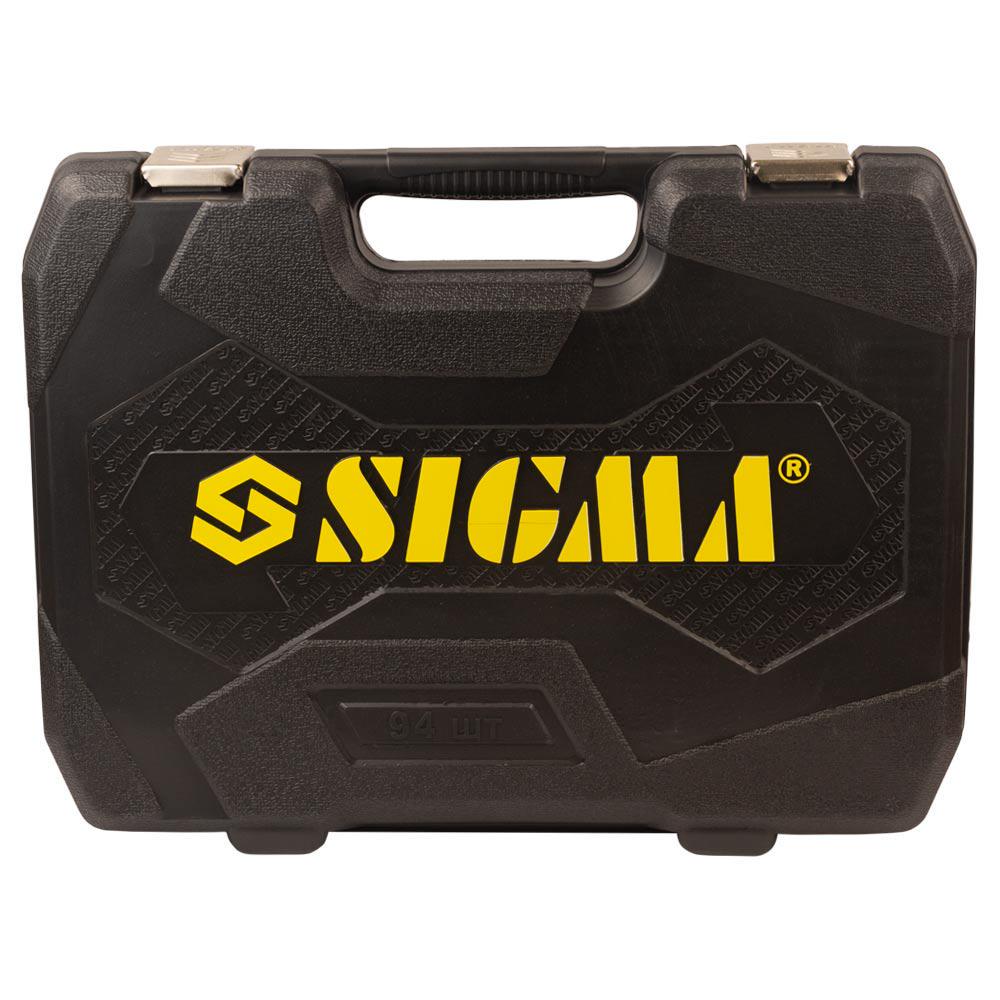 Набір насадок торцевих і біт Sigma CrV mid 1/4" & 1/2" 94 шт. (6003761) - фото 7