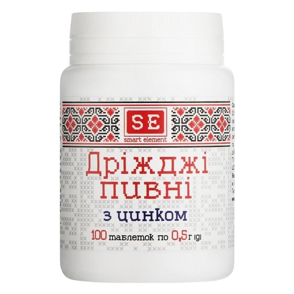 Пивные дрожжи Farmakom с цинком 100 таб. (000027612)