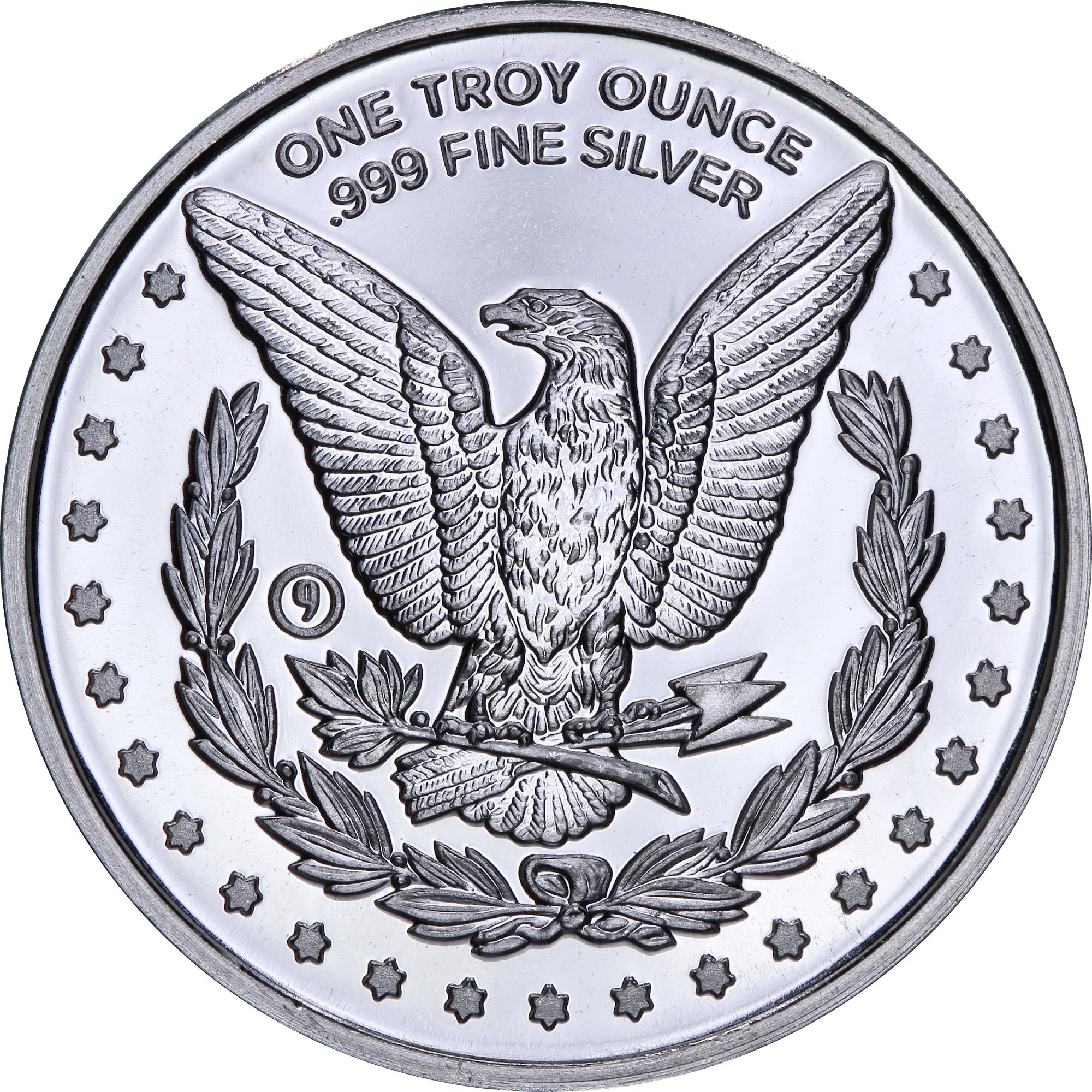 ᐉ Серебряный раунд Доллар Моргана США 1 oz (1590) • Купить в Киеве ...
