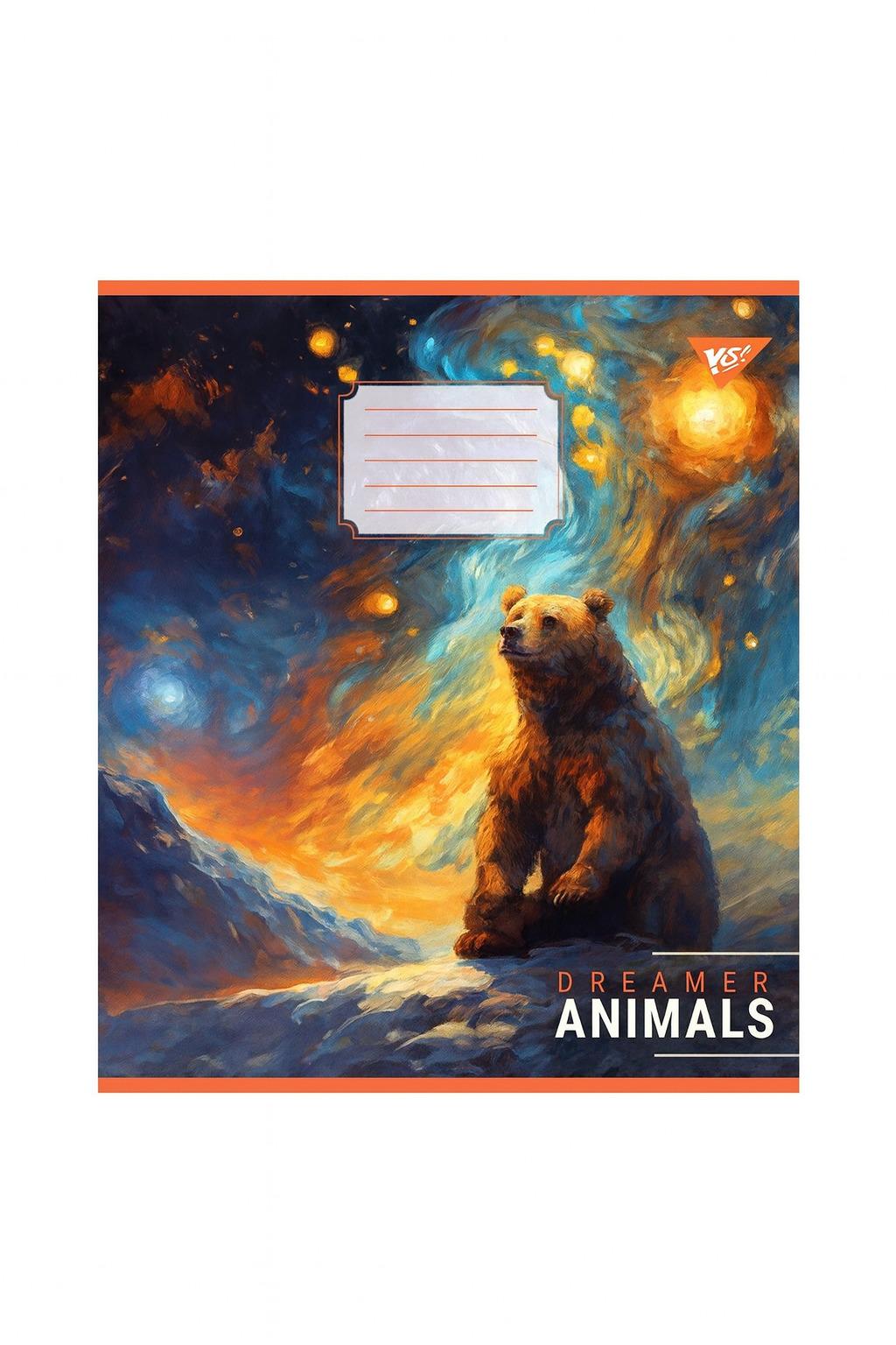 Тетрадь ученическая YES Dreamer animals А5/18 кл. (766968) Тетрадь ученическая YES Dreamer animals А5/18 кл. (766968)