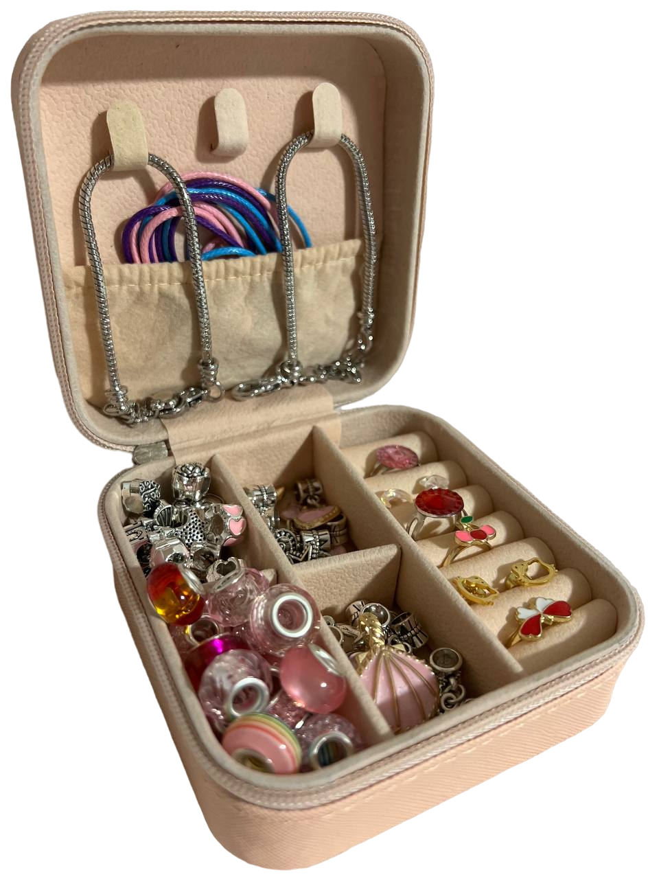 Набор для создания украшений в шкатулке с основами для браслетов (12968)