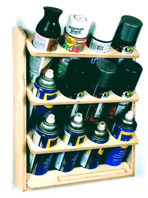 Органайзер для аэрозольных красок из дерева Альваро Бланже (АРК-000301)