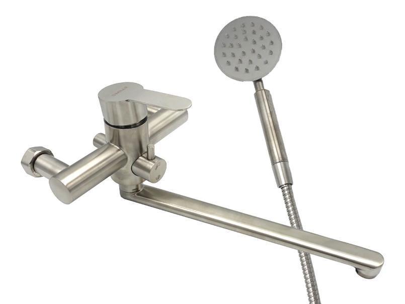 Смеситель для ванны Millz излив 30 см нержавеющая сталь (00000022913)