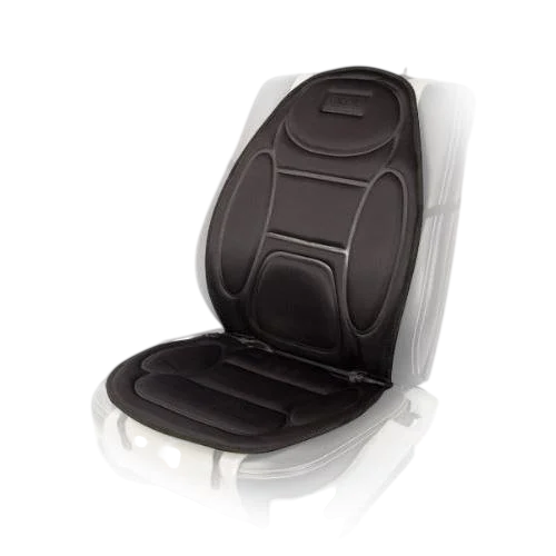 Накидка на сиденье высокая с подогревом и переключателем 108x49 см (H 96035 BK)