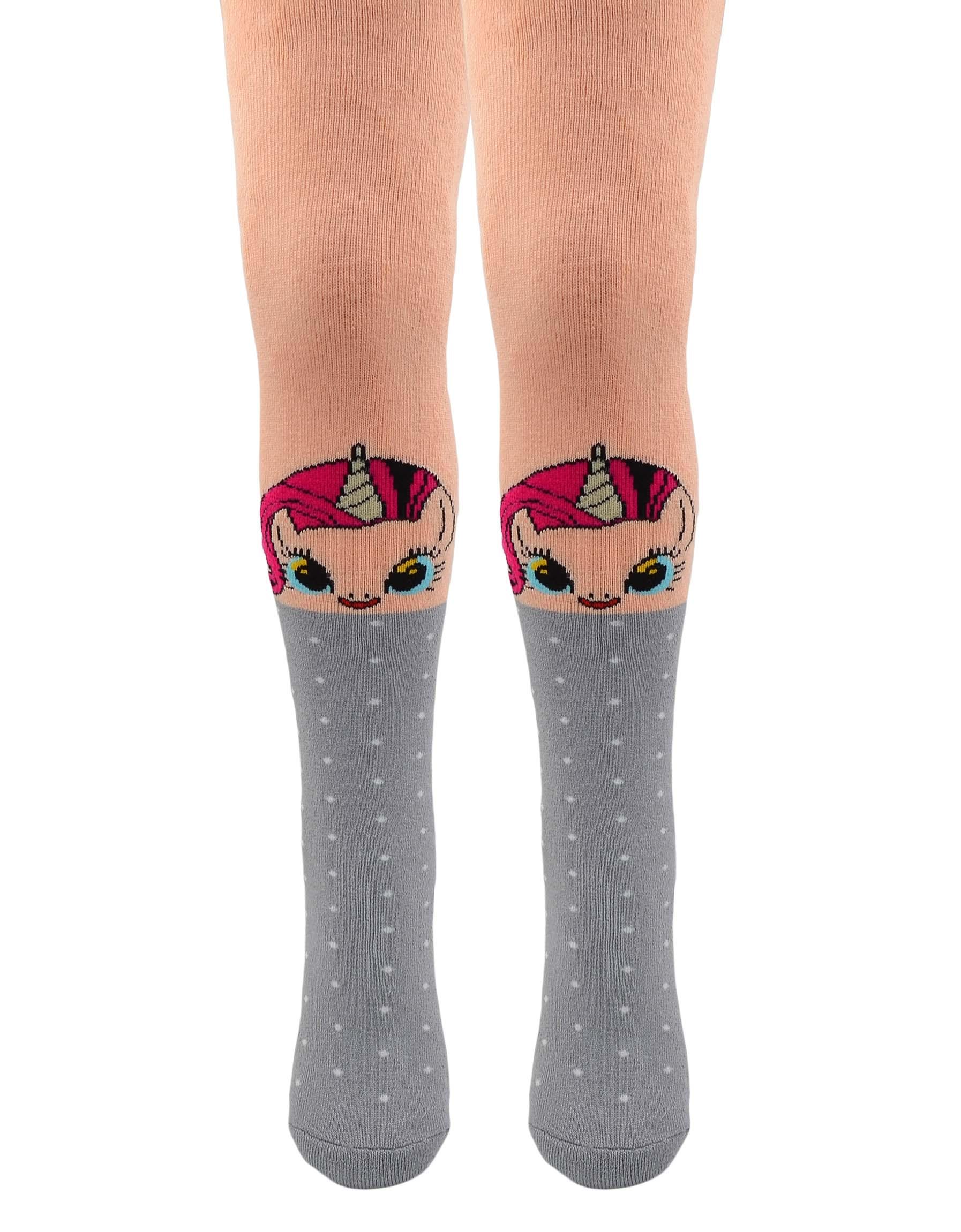 Колготки детские махровые Star Kids 707 SK101 116-122см Персиковый
