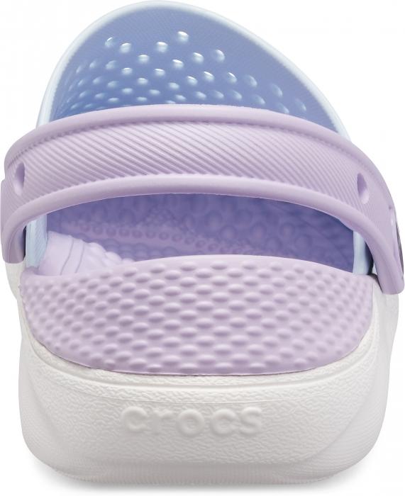 Сабо Crocs Kids LiteRide Clog J1 р. 31-32 Блакитний - фото 4