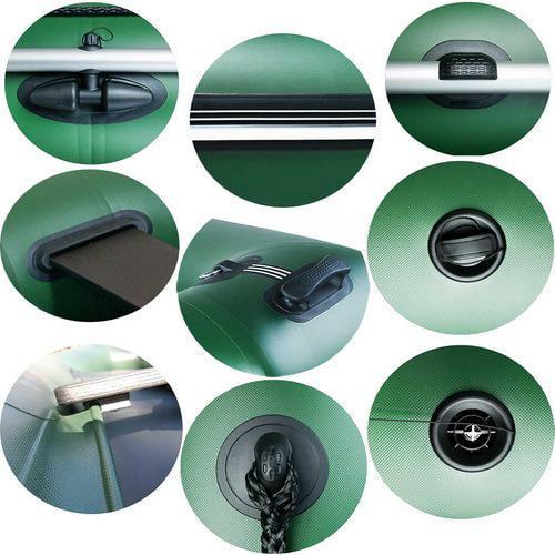 Надувний човен Ладья ЛТ-270ЕСБ ПВХ 3-х місний/гребний/рейкове дно/привальний брус - фото 5 Надувний човен Ладья ЛТ-270ЕСБ ПВХ 3-х місний/гребний/рейкове дно/привальний брус - фото 5