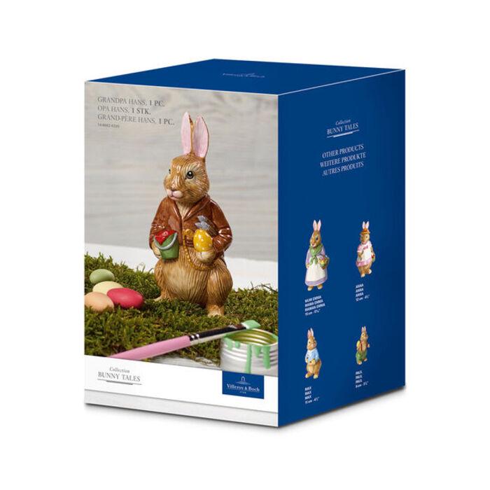 Декоративна фігурка Villeroy & Boch кролик дідусь Ганс Bunny Tales 14,5 см (1486626320) - фото 3