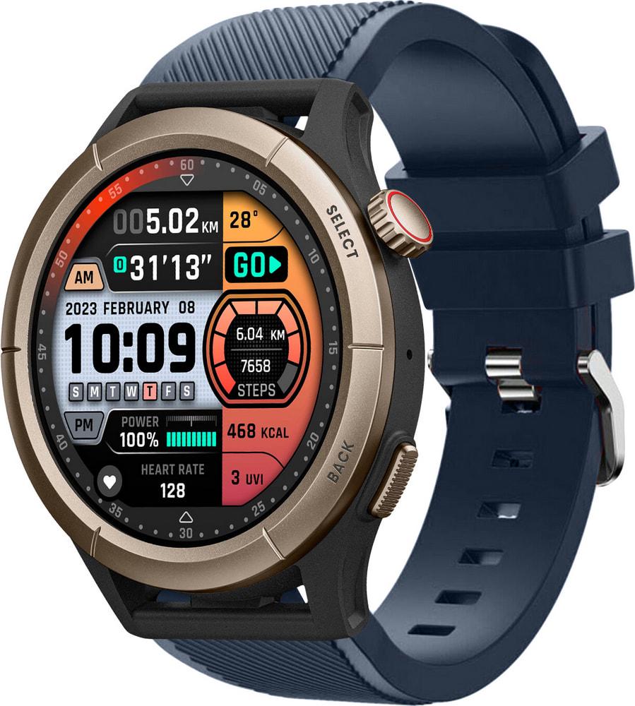 Ремешок Cross для Amazfit Cheetah (Pro) Dark Blue (33489-5D)