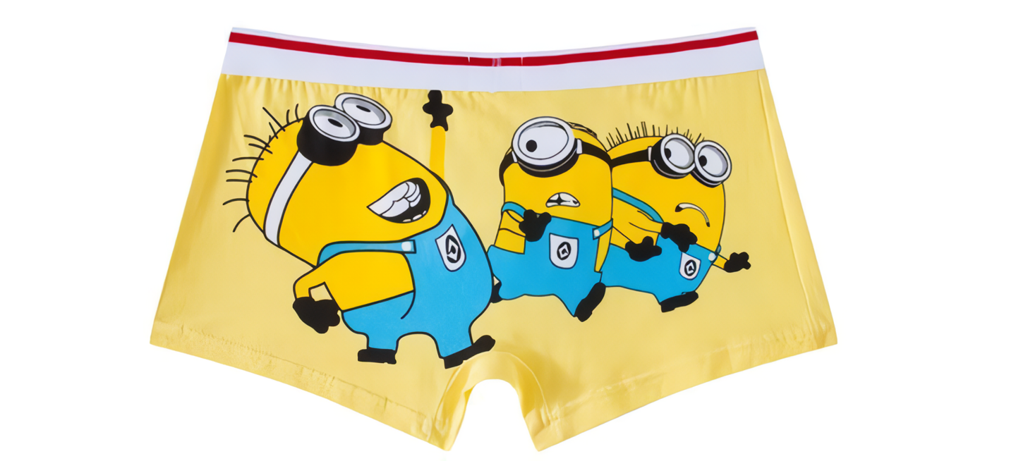Трусы боксеры мужские Миньоны XXL Желтый (10000224 XXL)