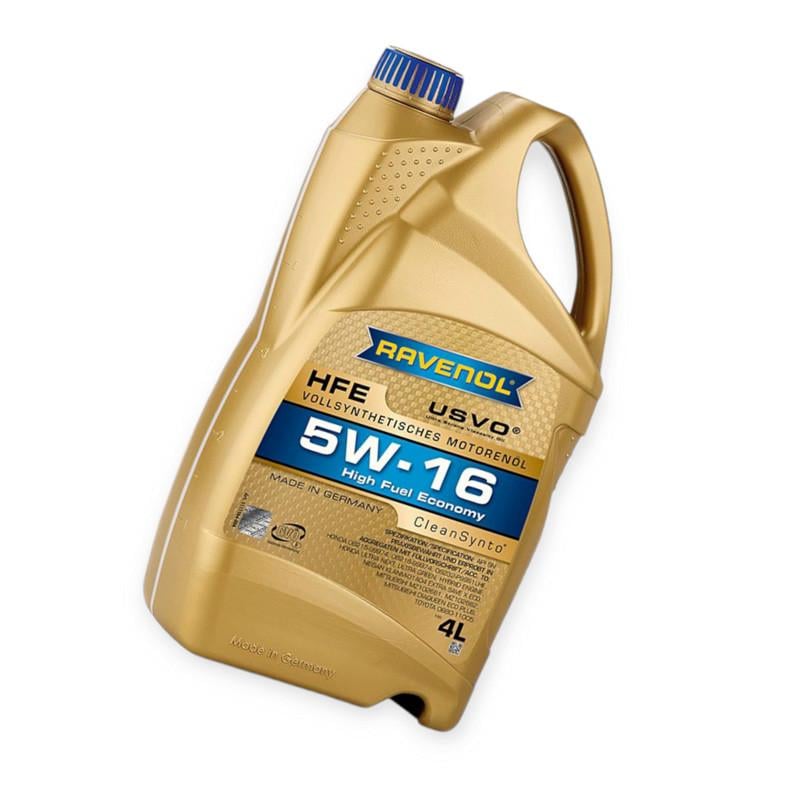 Олива моторна RAVENOL 5W-16 HFE High Fuel Economy PAO SN 4 л (2684162579)