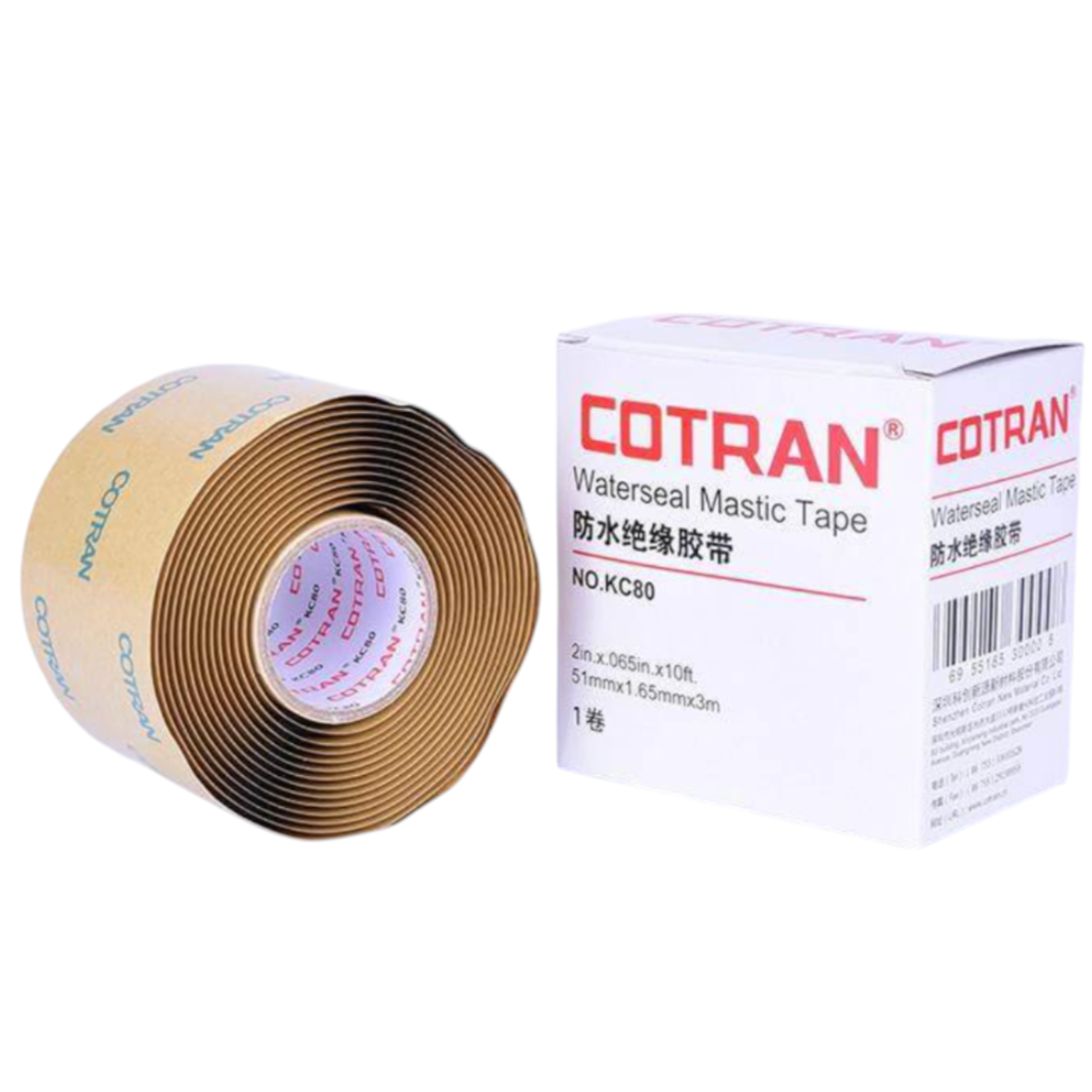 Лента герметизирующая Cotran KC80-9228 до 600 В из резиновой мастики рулон 3 м (000047602_2) - фото 5 Лента герметизирующая Cotran KC80-9228 до 600 В из резиновой мастики рулон 3 м (000047602_2) - фото 5