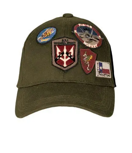 Кепка Top Gun Cap With Patches Olive (TGH1703O)