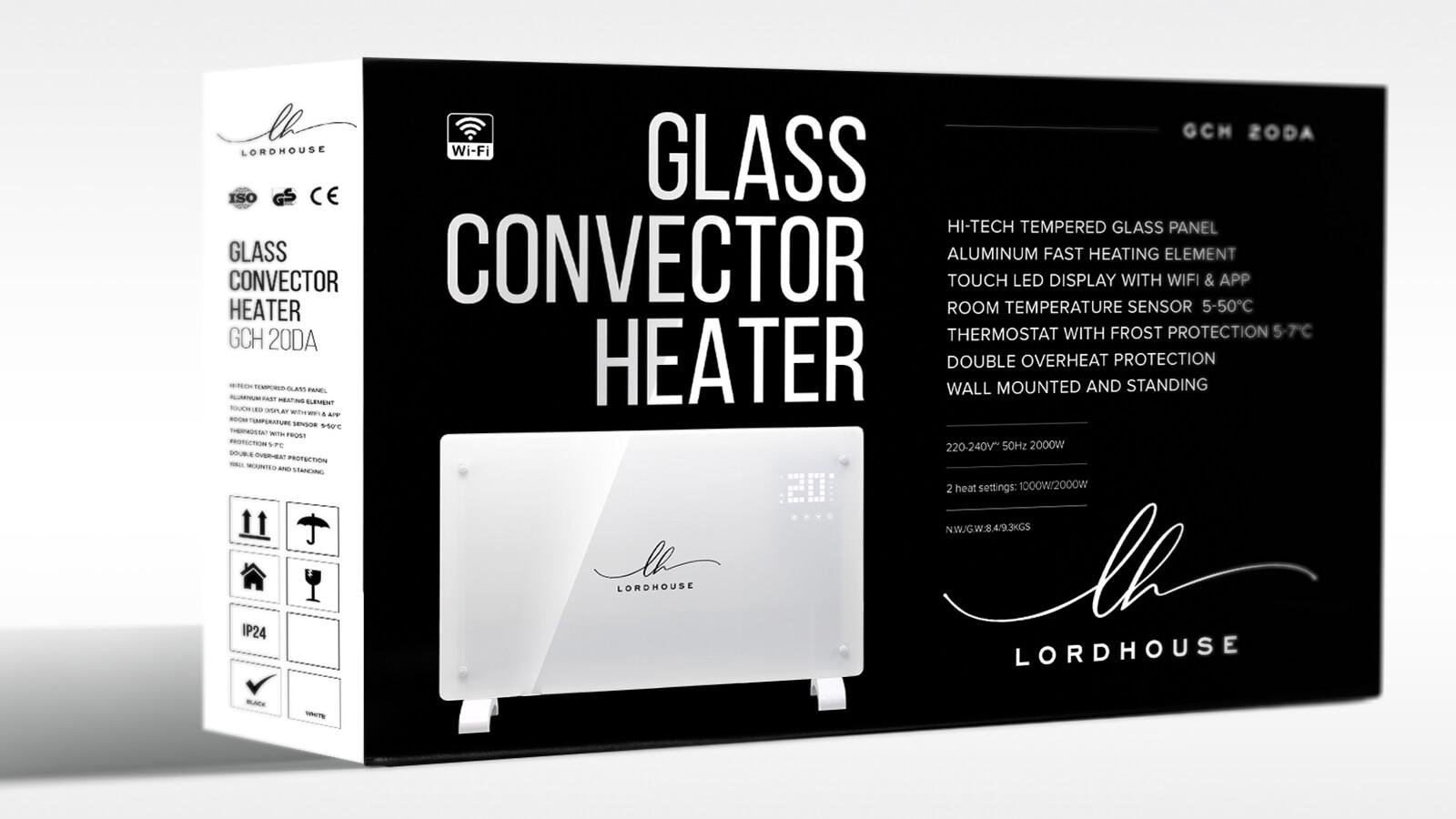 ᐉ  обогреватель Lordhouse 2в1 Wi-Fi Heaters 2000 W White .