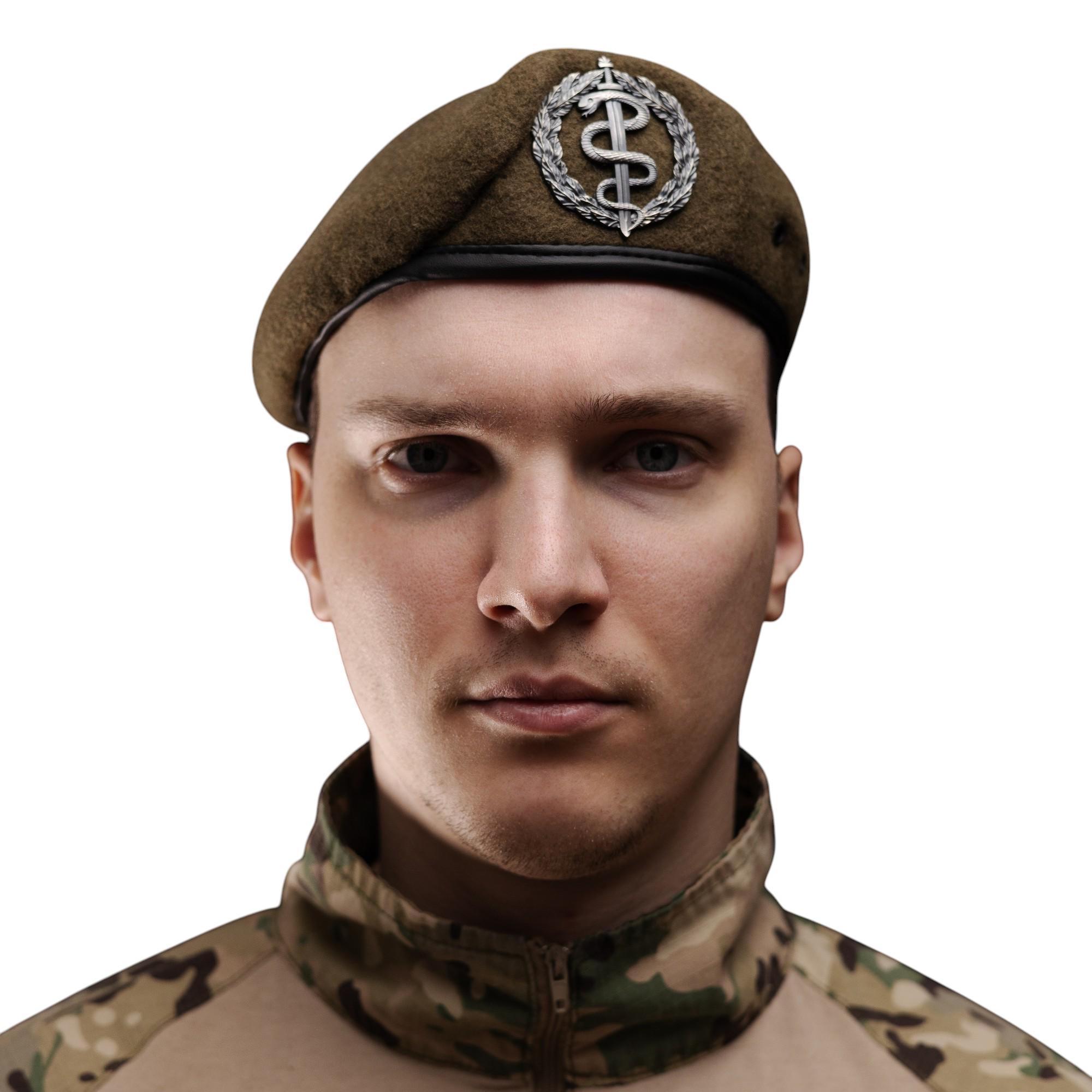 Берет Медицинских сил Степ XXL/61-62 см (29044893)