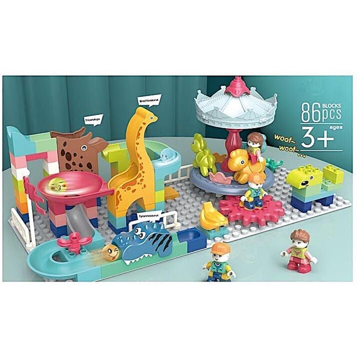 Конструктор 8002 Дино-парк 86 дет. (114002) Конструктор 8002 Дино-парк 86 дет. (114002)