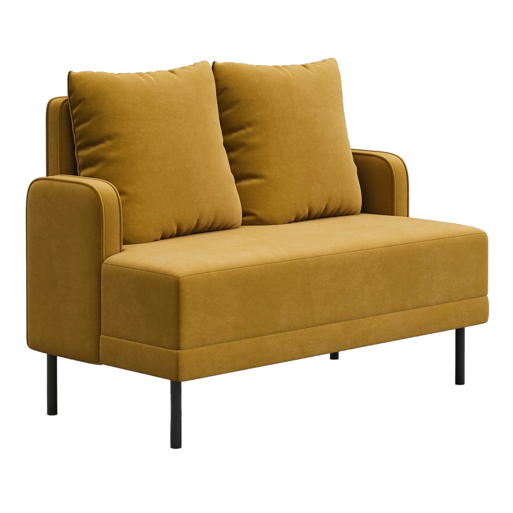 Диван офісний Soho-2 120x73x92 см Жовтий (2012)