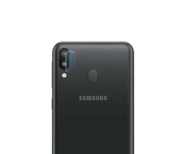 Противоударная гидрогелевая пленка Hydrogel Film для Samsung Galaxy M20 на камеру 3 шт, Transparent
