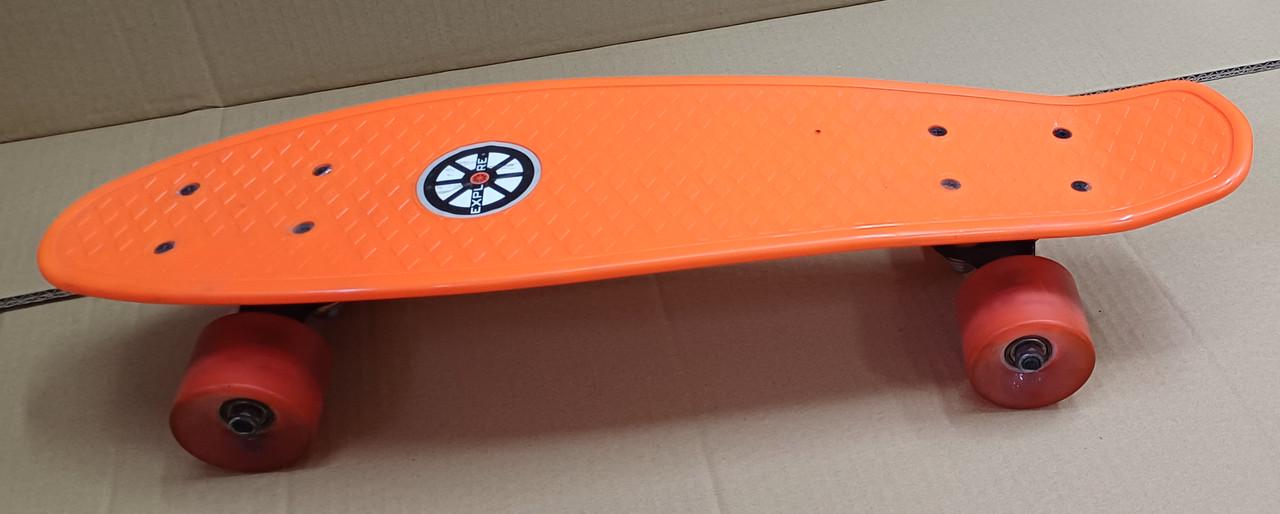 Пенніборд Explore Помаранчевий - фото 2 Пенніборд Explore Помаранчевий - фото 2