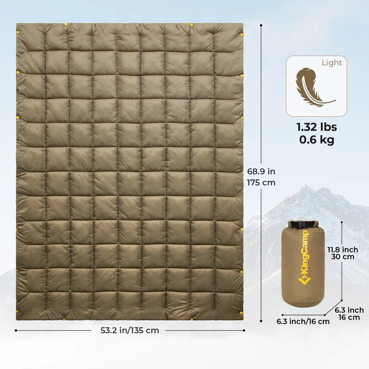 Одеяло туристическое KingCamp Smart 150 KS2432 Olive (KS2432_OLIVE) - фото 3 Одеяло туристическое KingCamp Smart 150 KS2432 Olive (KS2432_OLIVE) - фото 3