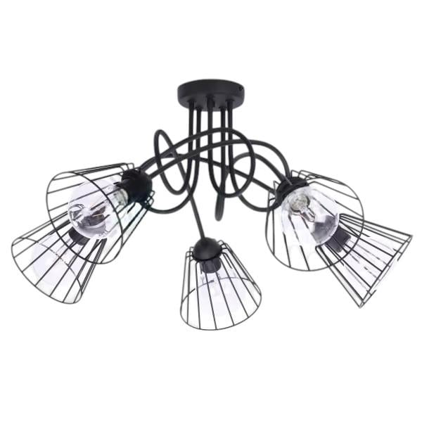 Подвесной светильник Wayal 5 Cone (PL-0003312 M/BW)