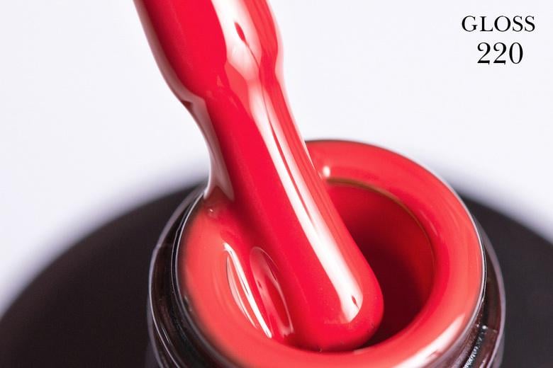 Гель-лак GLOSS 220 11 мл Кораллово- красный (84258) Гель-лак GLOSS 220 11 мл Кораллово- красный (84258)