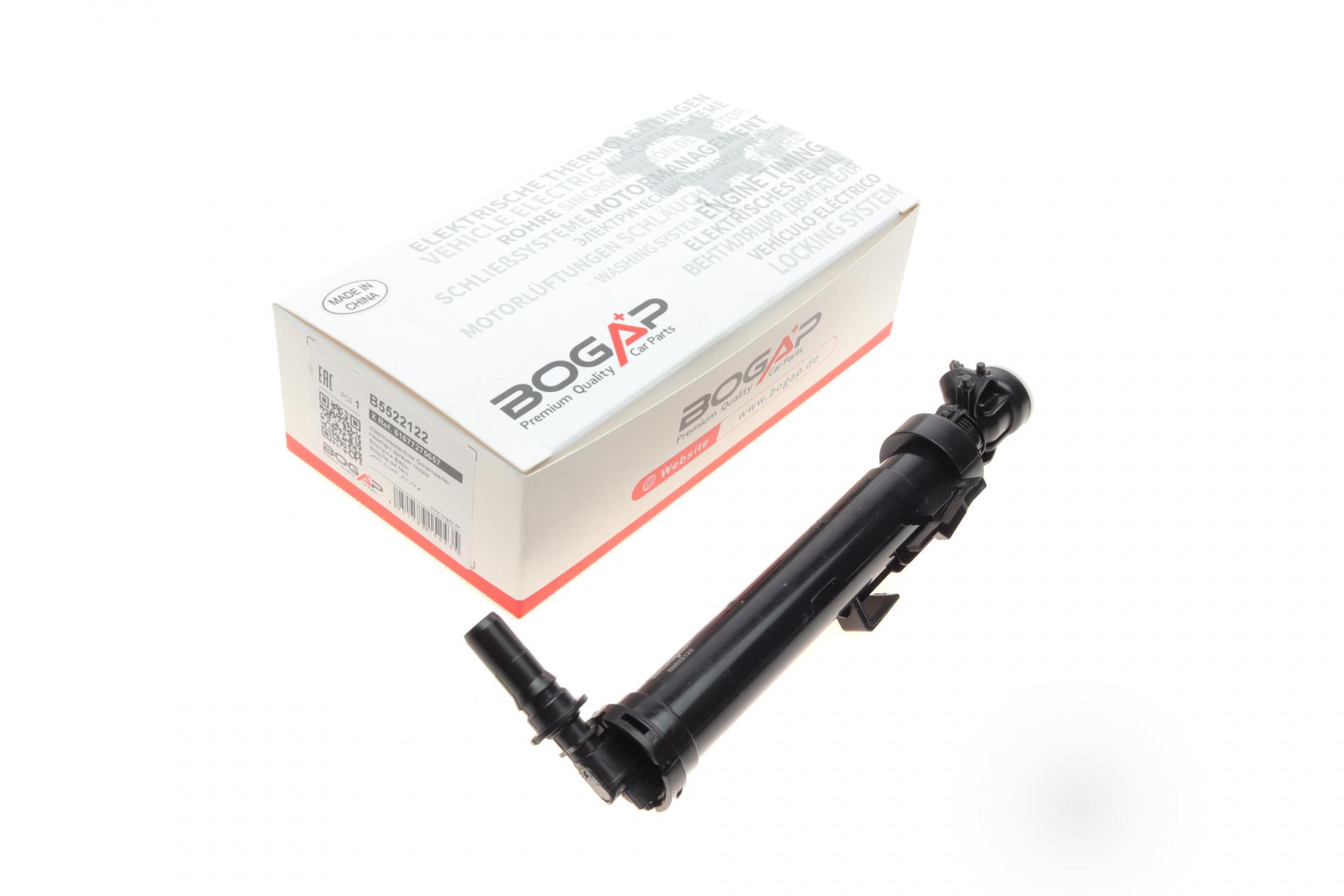 Форсунка омывателя фары BOGAP BMW 1 F20/F21/3 F30 10- L (B5522122)