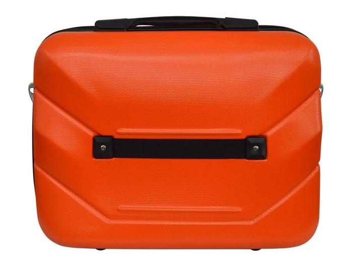 Бьюти-кейс пластиковый Bonro 10500801 большой Оранжевый - фото 2