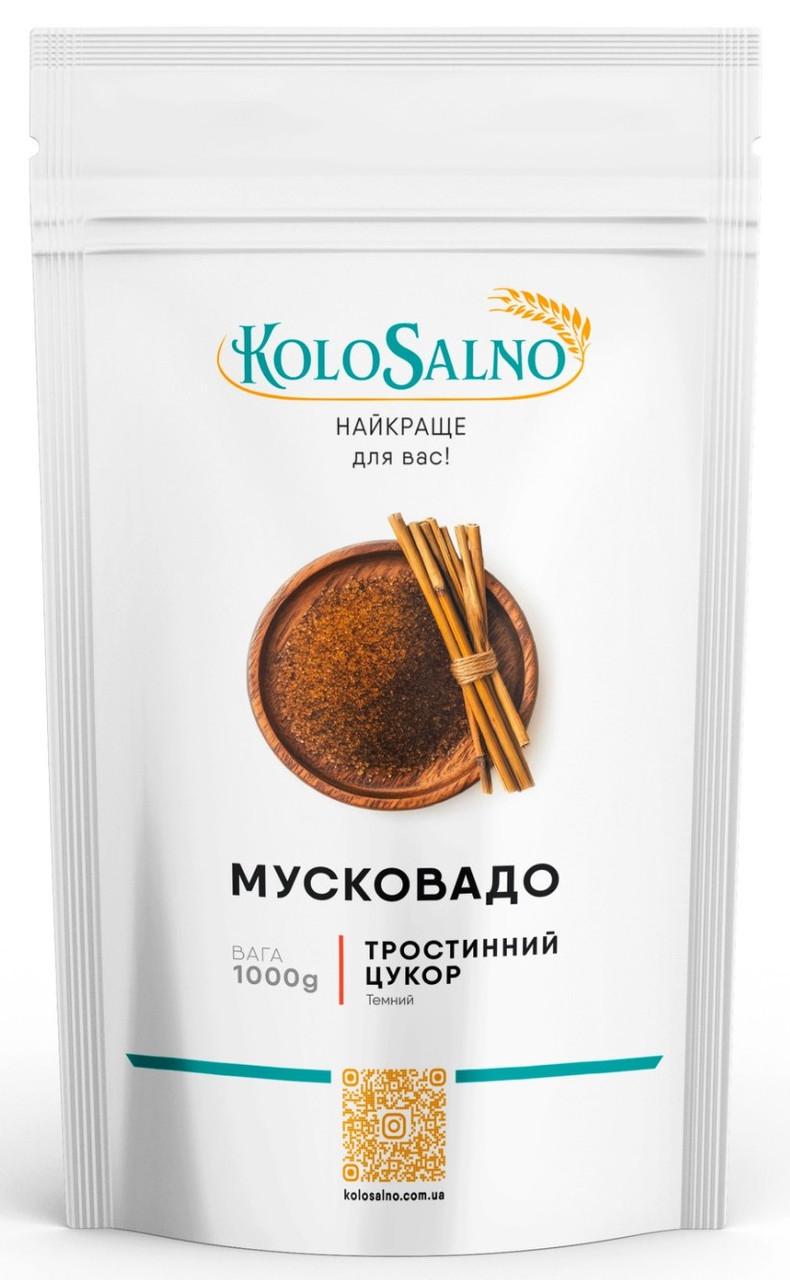 Мусковадо KoloSalno тростниковый сахар 1 кг