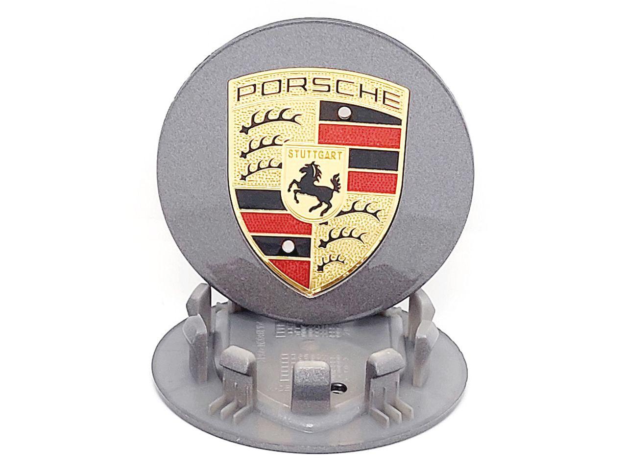 Ковпак на диски Porsche 76 мм Графітовий (7PP601150A/7L5601149)