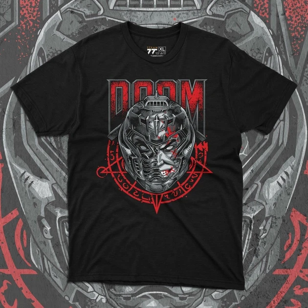 Футболка мужская с принтом Doom Doomguy WB р. 48 (2896480097) Футболка мужская с принтом Doom Doomguy WB р. 48 (2896480097)