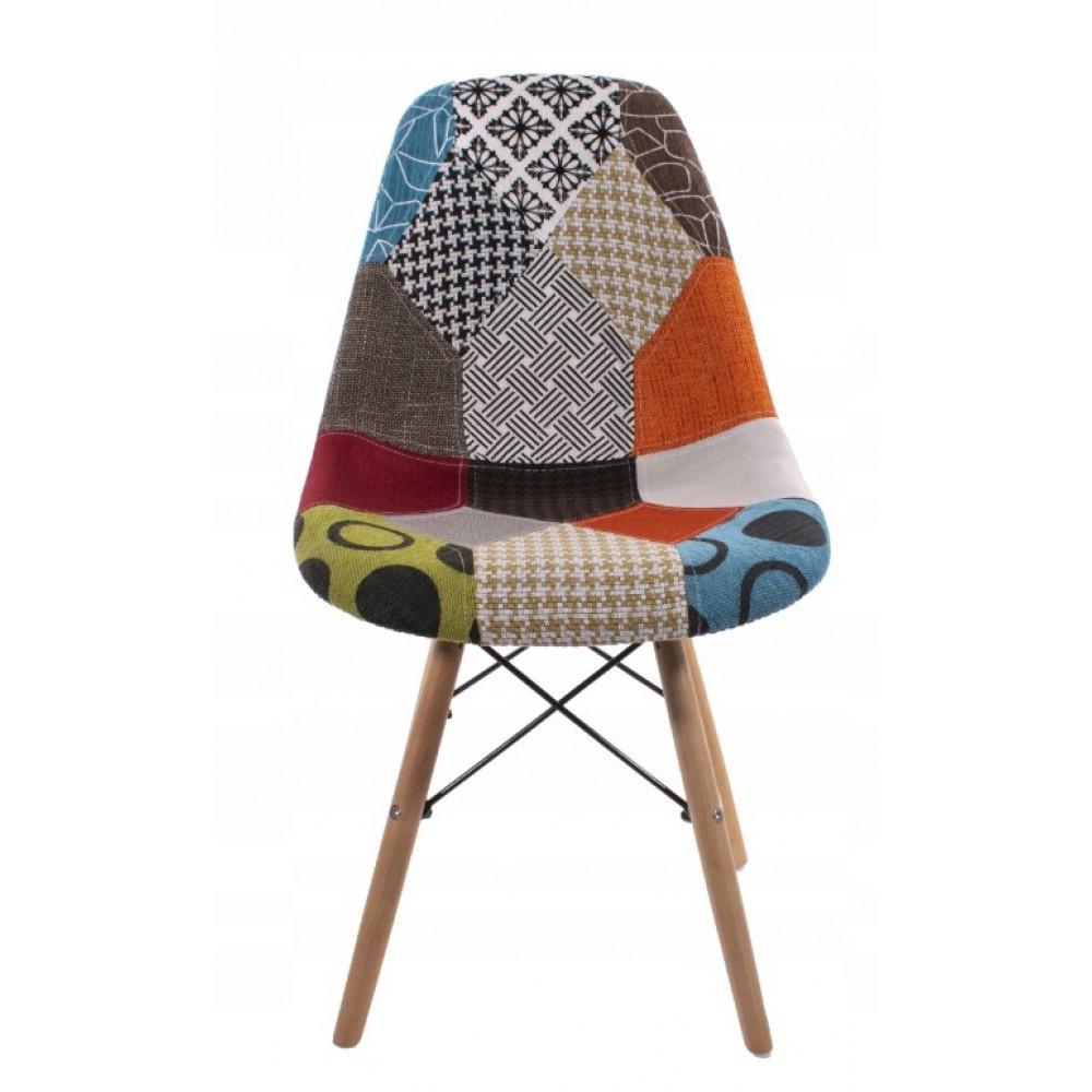 Стул для кухни обеденный Bonro В-439 PW PATCHWORK (42300032) - фото 4 Стул для кухни обеденный Bonro В-439 PW PATCHWORK (42300032) - фото 4