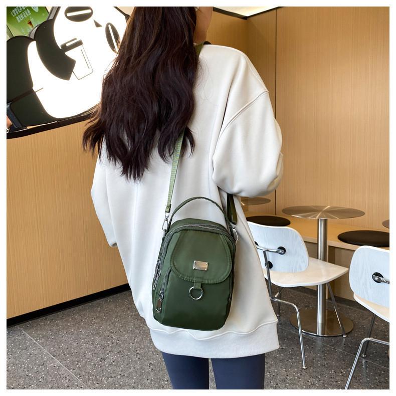 Жіноча сумка класична 10649 крос-боді Зелений (29472155) - фото 6