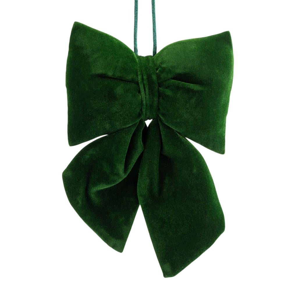Бант оксамит 15 см Зелений (9276-017)