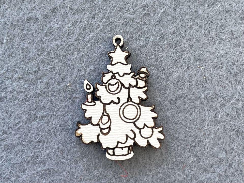 Декор з МДФ Ялинка 50 шт. (21099)