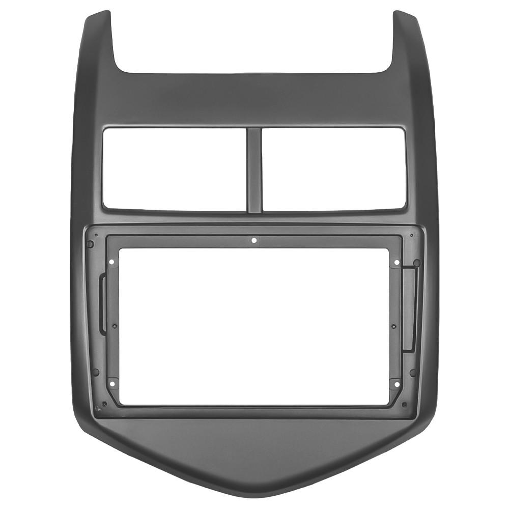 Переходная рамка 9" Chevrolet Aveo 2011-2018 Sonic 2011-2018 Holden Barina 2011-2018 (3727) Gray