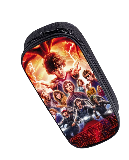 Пенал детский школьный нейлоновый Stranger Things (2929854781)