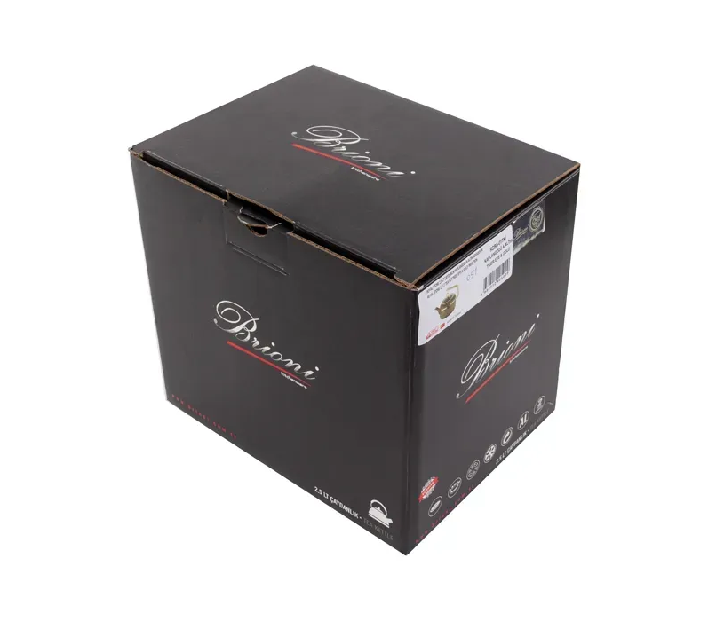 Чайник Brioni Royal Stone Ti̇gereye Gold 2,5 л - фото 2