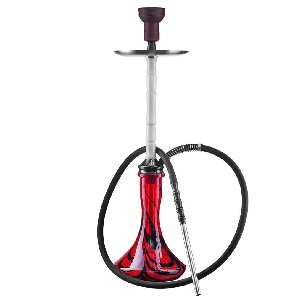 Кальян Rainbow Hookah 2.0 White з колбою Craft Red Black (275-192-115)