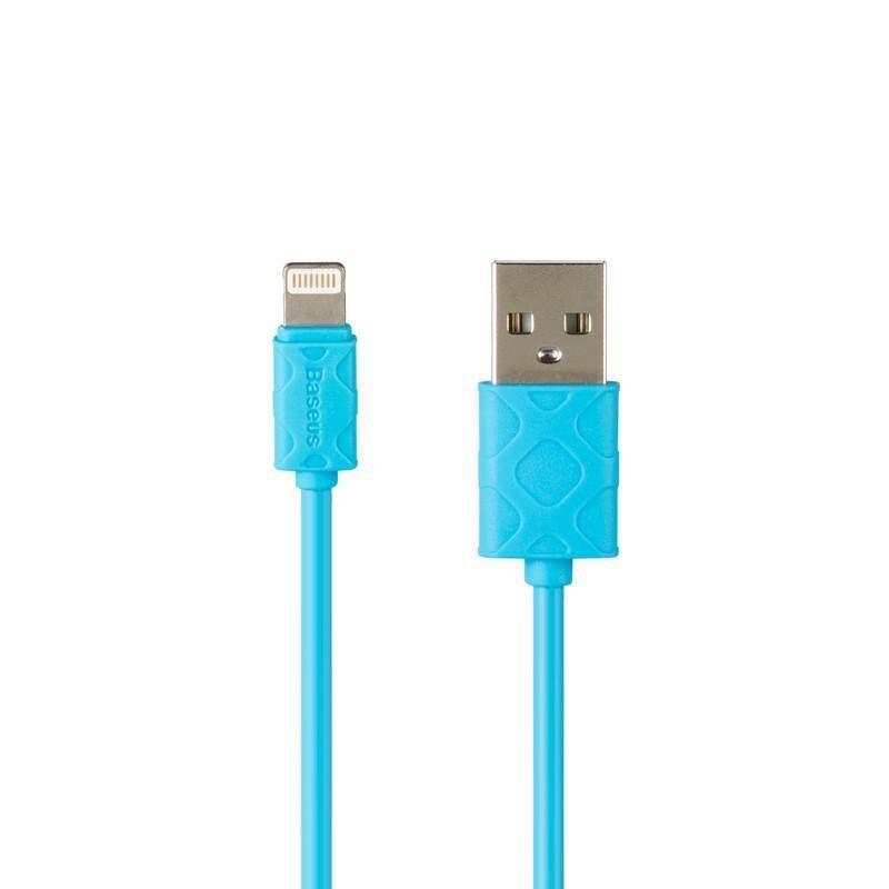 Кабель Baseus CALUN-03 Yaven Cable USB to Lightning 2A 1 м Blue