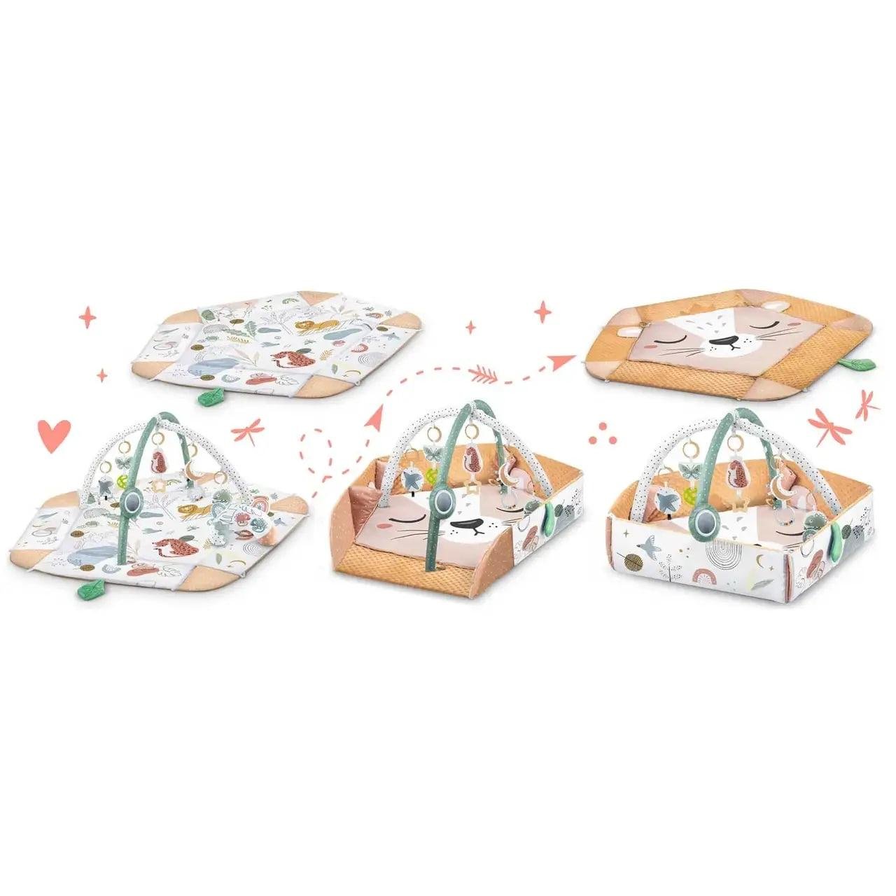 Развивающий интерактивный коврик для младенцев Nukido Lew - фото 6 Развивающий интерактивный коврик для младенцев Nukido Lew - фото 6