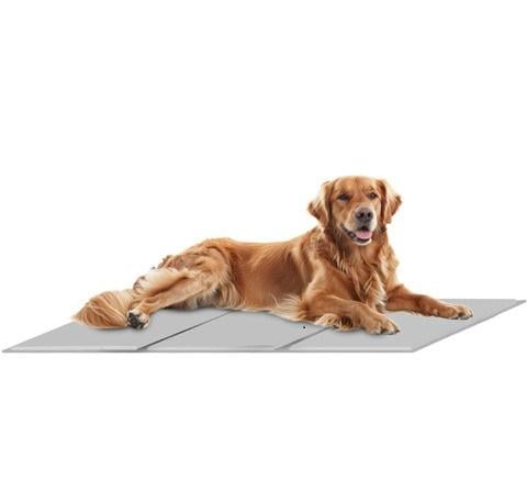 Коврик гелевый охлаждающий для собак и кошек складной 110х70 см Серый - фото 6 Коврик гелевый охлаждающий для собак и кошек складной 110х70 см Серый - фото 6