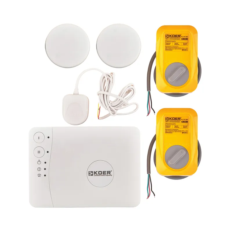 Система контролю протікання води KOER KR.1502.SET SMART (KR5565) Система контролю протікання води KOER KR.1502.SET SMART (KR5565)