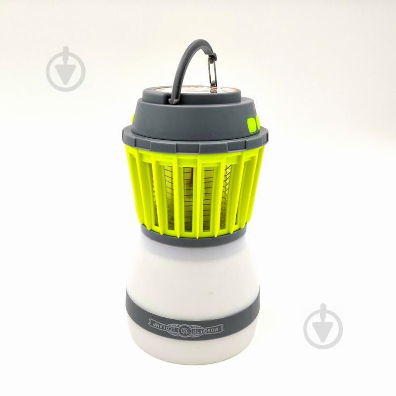 Ліхтар для кемпінгу SUNROZ Killer Lamp M4 IP67 2в1 Зелений (4555_1) Ліхтар для кемпінгу SUNROZ Killer Lamp M4 IP67 2в1 Зелений (4555_1)