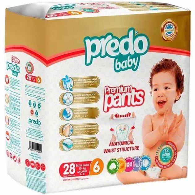 Подгузники-трусики детские Predo Baby Diaper Pants  6 15+ кг 28 шт.